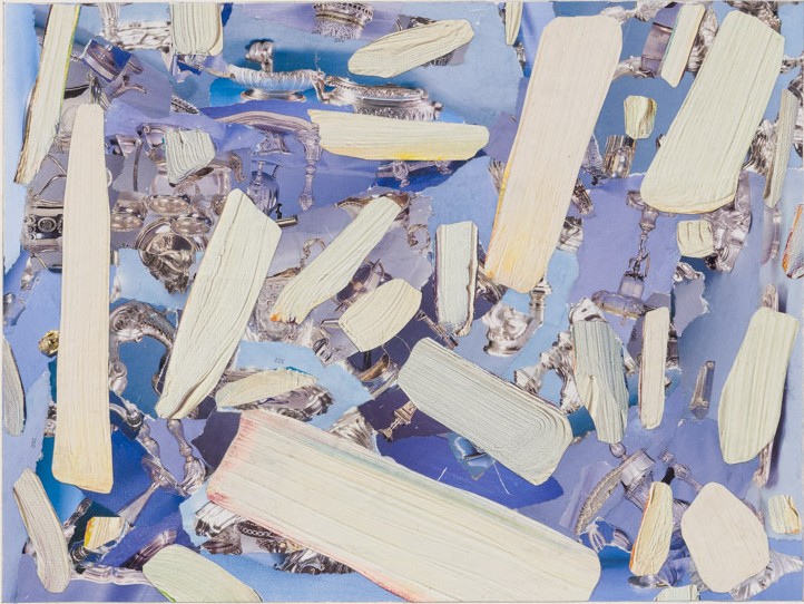 Blue and Cream Collage