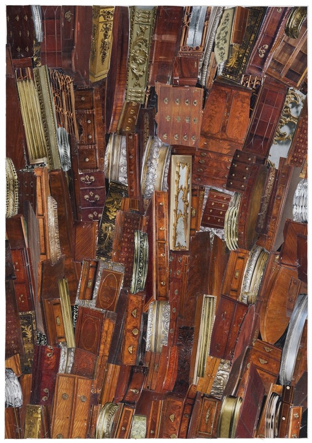 Falling Timber Collage