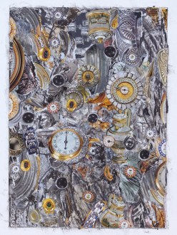 Black Dot Reflection Collage