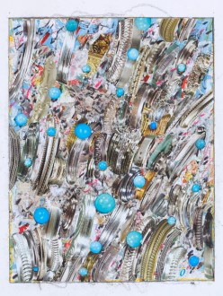 Turquoise Refraction Collage