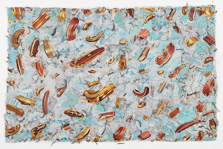 Wood Strokes Collage